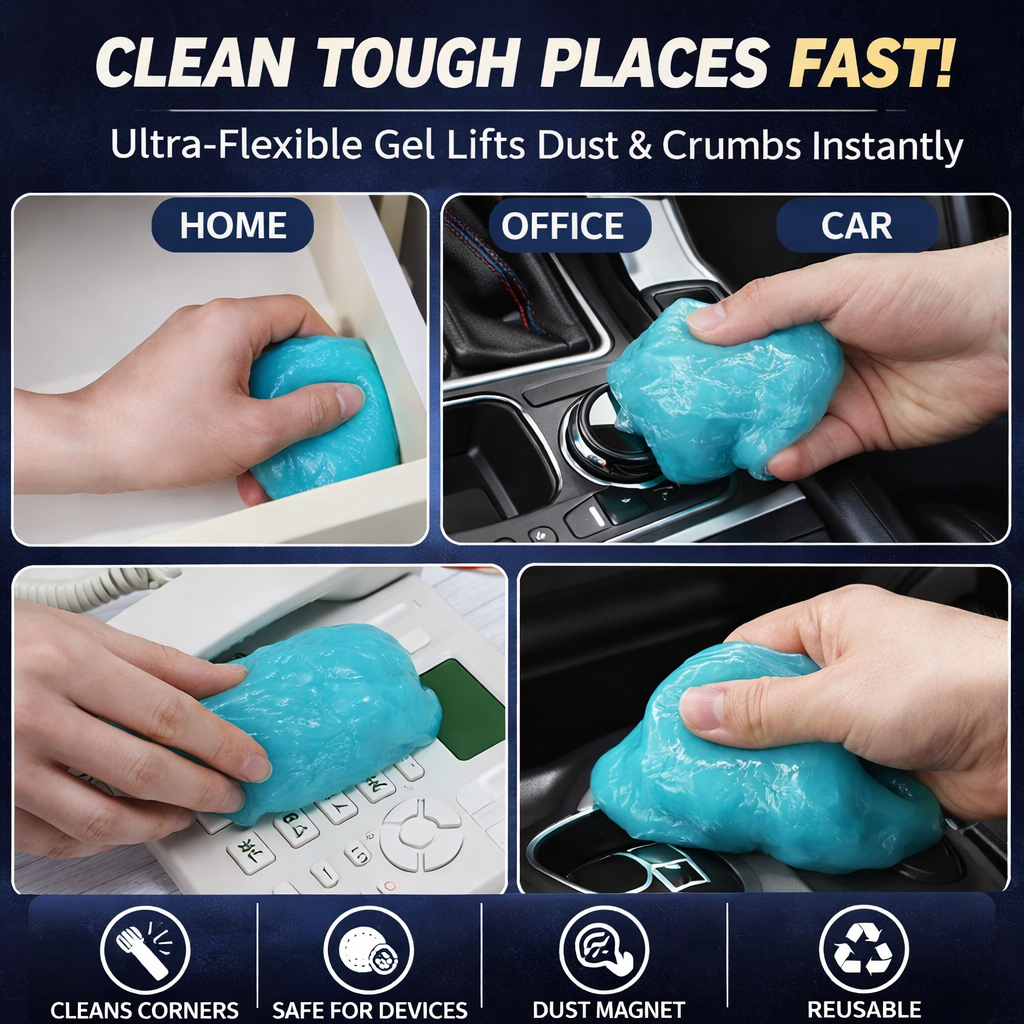 Magic Clean Glue Cleaning Gel Detailing Putty
