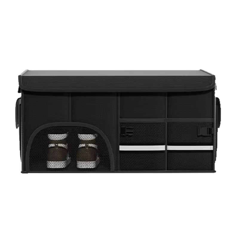 High Quality Oxford Cloth Car Trunk Storage Box Foldable Felt Car Seat Organizer with Glove Box Car Organizers Storage Bag