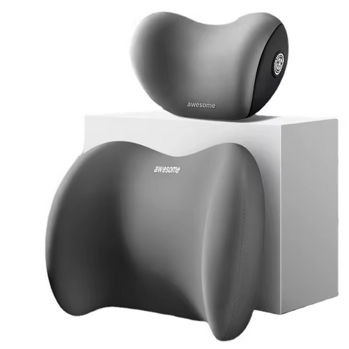 Memory Foam Headrest & Lumbar Support Pillow – For Car, Office & Home Chairs