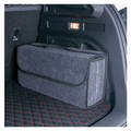 Anti Slip Compartment Boot Storage Organizer Tools Car Storage Bag Car Trunk Organizer Soft Felt Storage Box Car Accessories New