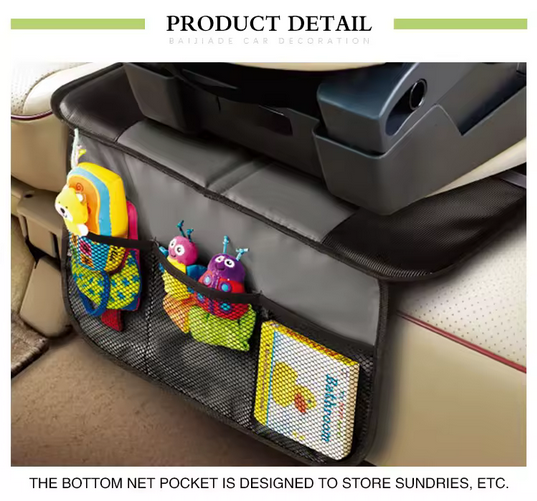 Baby Car Seat Protector – Waterproof, Anti-Slip & Seat Saver