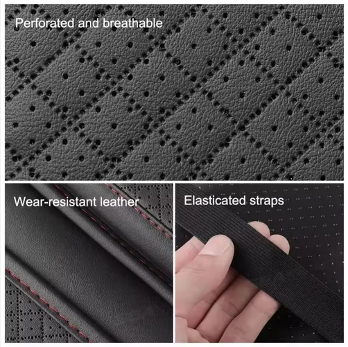 Luxury PU Leather Car Armrest Pad – Comfort Cushion + Storage Pocket