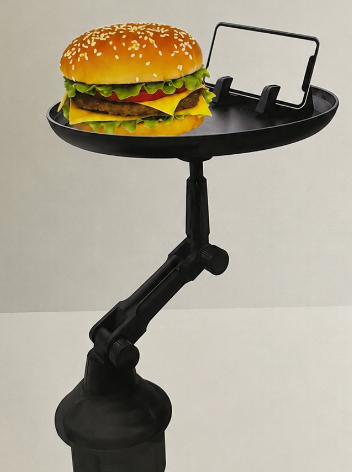 Adjustable Car tray Holder with Phone Stand