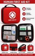 Portable human first aid kit
