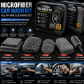 Microfiber Car Wash Kit All in One Cleaning Set