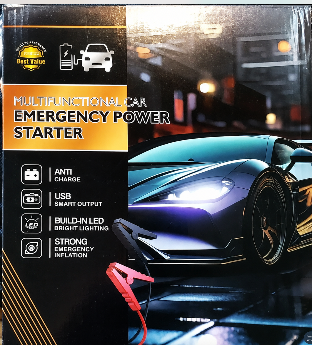 Multifunctional Car Emergency Power Starter