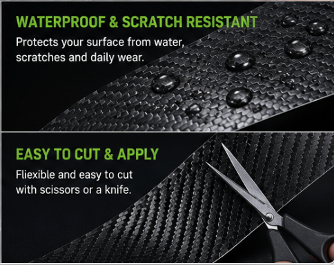3D Carbon Fiber Scotch Tape