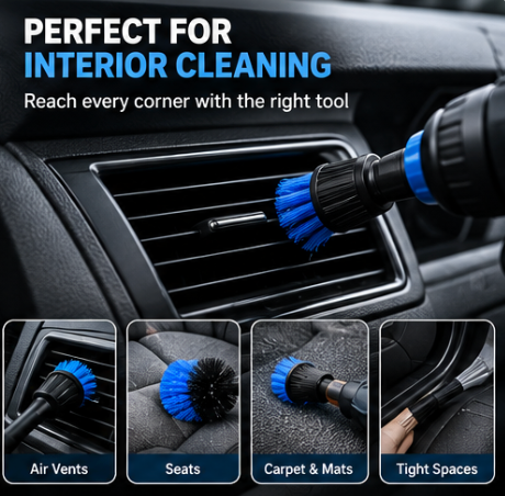 26 Piece Drill & Car Detailing Kit