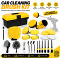 27 Piece Drill Yellow Box Cleaning Kit