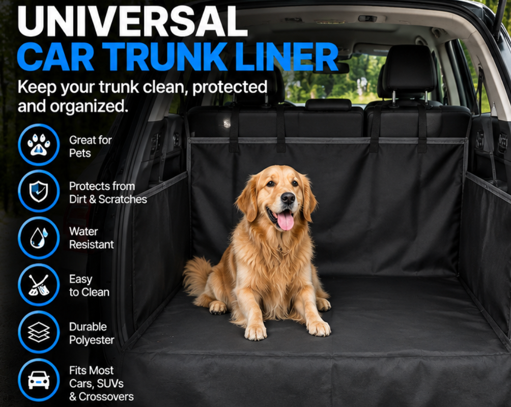 Universal Car Trunk Liner Polyester