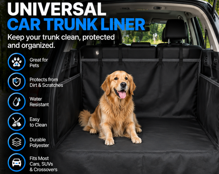 Universal Car Trunk Liner Polyester