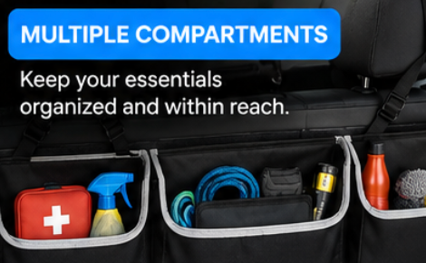 Hanging Trunk Back Storage Organizer