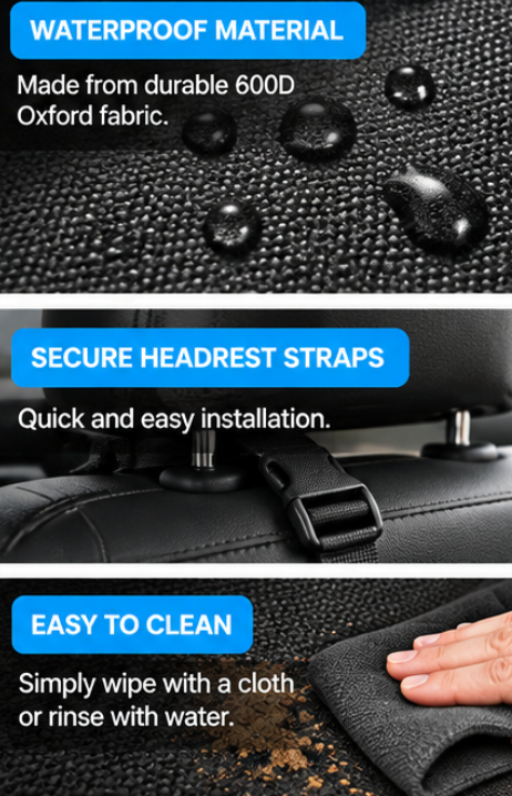 Waterproof Pet Car Seat Hammock