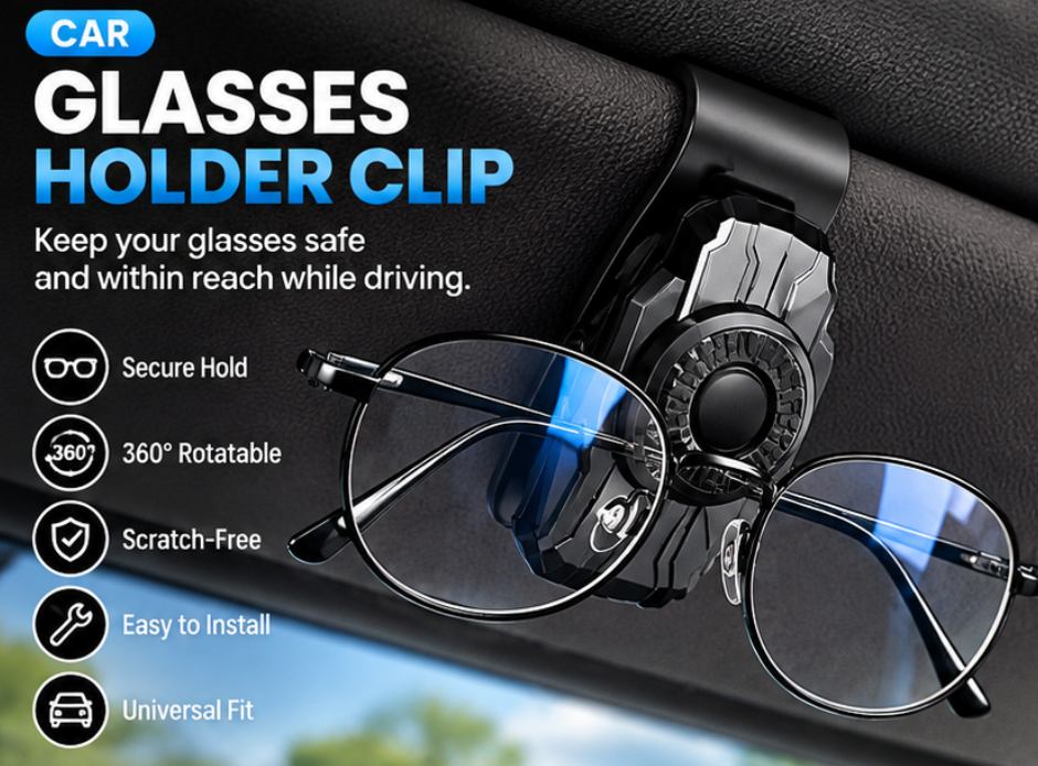Car Visor Glasses Clip