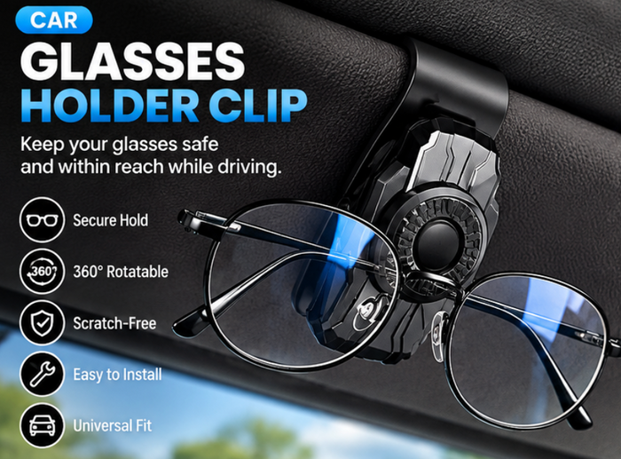 Car Visor Glasses Clip