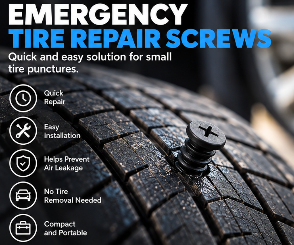 Emergency Tire Repair Screws