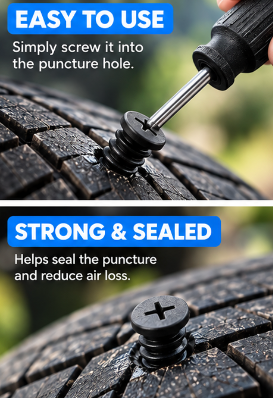Emergency Tire Repair Screws