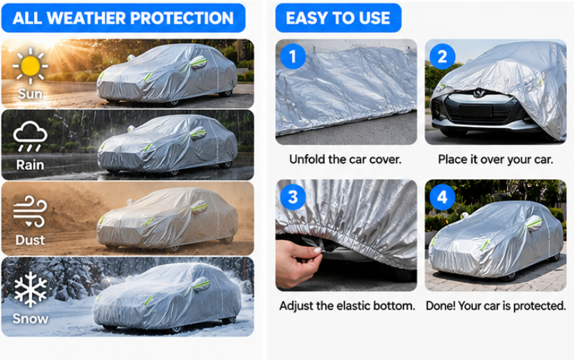 Universal Protective Car Cover