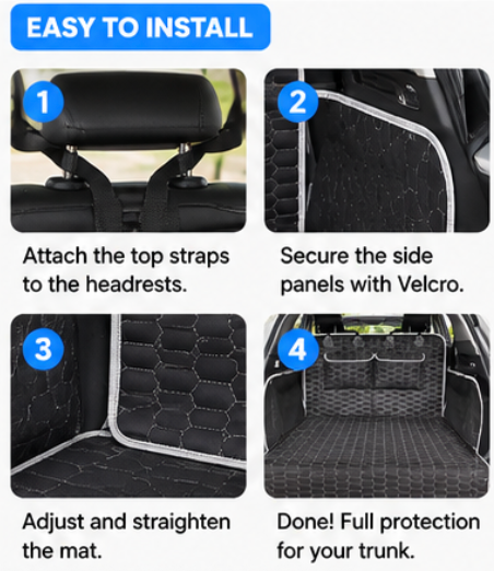 Universal Car Trunk Protector Mat