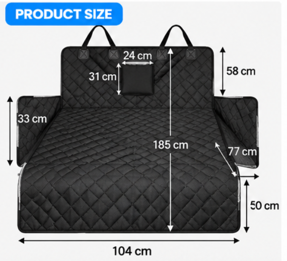 Waterproof Car Trunk Cargo Liner For Pets And Other