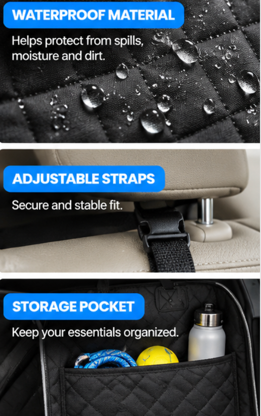Waterproof Car Trunk Cargo Liner For Pets And Other