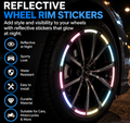 Reflective Wheel Rim Stickers