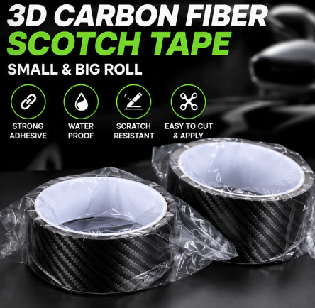 3D Carbon Fiber Scotch Tape