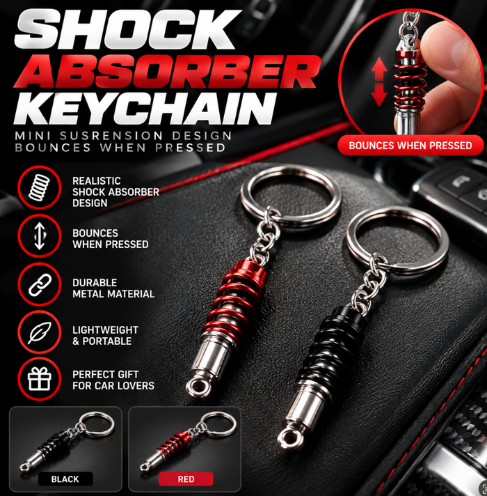 Shock Absorber Keychain