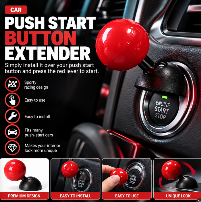 Car Push Start Button Extender