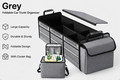 Car Organizer with Insulated Cooler Bag